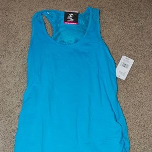 Energy Zone  blue workout top